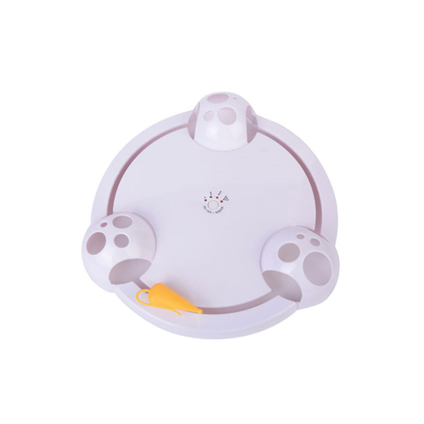 DOITOOL 1 Pc Juguetes electricos Juguete para Gatos Juguetes eléctricos para Gatos Palo de Gato burlón Juguete Giratorio para Gatos Mascota Teaser de Gato