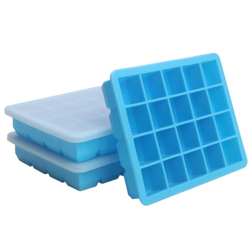 Molde de Silicona para Freezer 1 Cda 3 Pack Azul miniatura 1