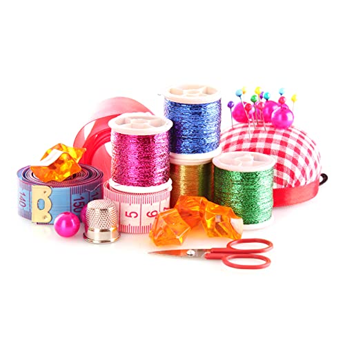 Harfington Pin Cushions Sewing Needle Cushion Needle Holder Pincushions With Magnetic Wooden Base For Sewing Quilting Needlework Diy Crafts, Red And White #TOP5