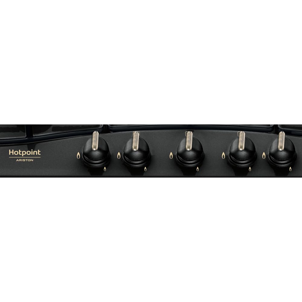 Hotpoint PCN 750 T (AN) R/HA Incasso Gas Antracite piano cottura