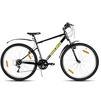 Amazon | BAMCBASE クロスバイク 26 27 29インチ 18段変速 Vブレーキ