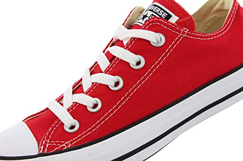 Image of Converse Lo Top Red 9