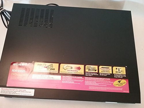 Sony Rdr-Vx525 Dvd/Vhs Player/Recorder #TOP2