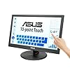 ASUS VT168HR 15.6″ Full HD 1366X768 HDMI Back-lit LED Monitor, Black
