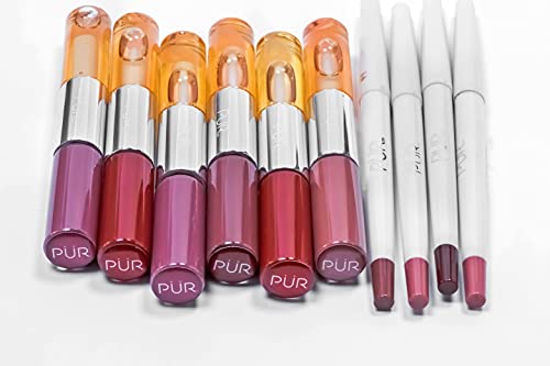Pür Minerals On Point Lip Liner - Lip Pencil For Smooth, Fuller Lips - Long Lasting Vegan Liner Makeup - Paraben & Gluten-Power Trip #TOP3
