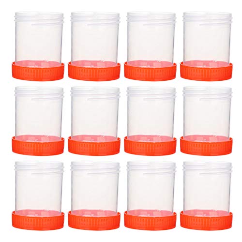 Salud, Personal Care Appliances 50 Piezas de Tazas de Muestras de Orina Tapa Enroscable para Prueba de Ovulación/Prueba de Embarazo/Prueba de Ph Uso en Laboratorio (Color Aleatorio)