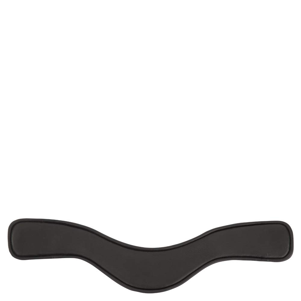 BR Sattelgurt Kurzgurt Dressurgurt Borough Leder schwarz (60 cm)