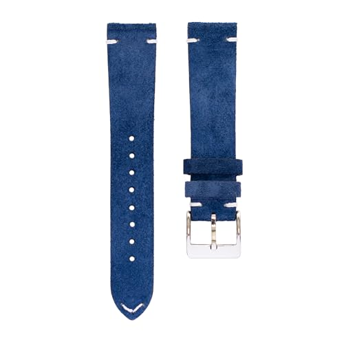 BARAK WATCHES Quick Release Suede Leather Watch Straps &ndash; Soft Genuine Leather Band &ndash; 20mm 22mm...