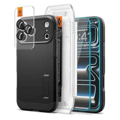 Coque MagSafe iPhone 17 Pro Spigen Tough Armor Pack avec protection écran et caméra