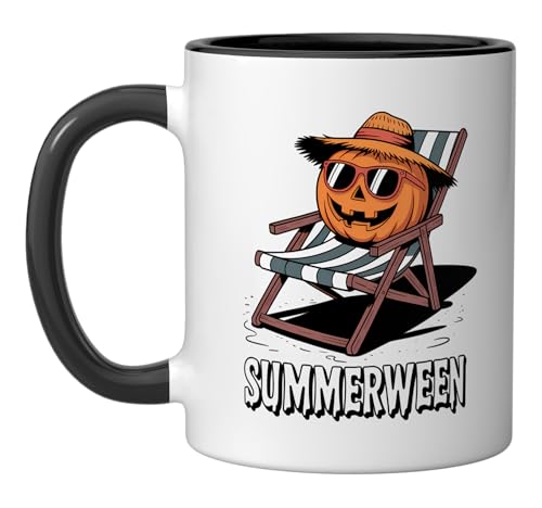 Taza cerámica temática Halloween verano 11 oz miniatura 1