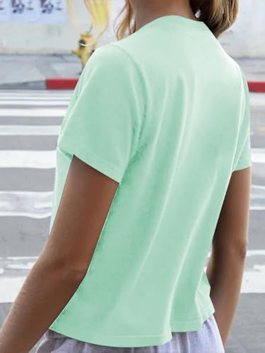 Image of SOLY HUX Girl's Number Graphic Tees Short Sleeve Y2k Tops Jersey Shirts | Crew Neck, Casual, Cute, Vintage, Summer