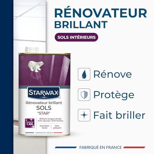 Rénovateur brillant sols intérieurs Starwax : fini les rayures et les taches - 3
