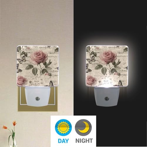 Lámpara de noche con luz LED y sensor automático miniatura 4
