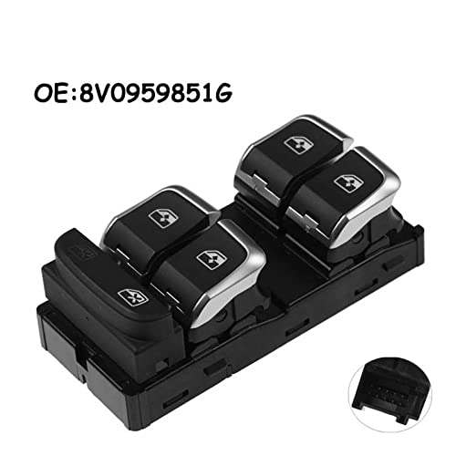 Bouton de commutation de fenêtre pour A3 S3 RS3 Q2 l Interrupteur de commande de vitre