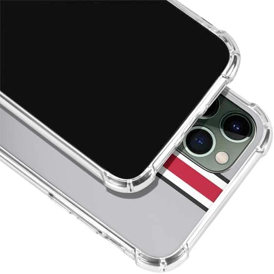 Skinit Clear Phone Case Compatible with iPhone 12 Pro - Officially Licensed Ohio State University Buckeyes Design