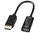 Produktbild LINDY 41718 DisplayPort auf HDMI 4K Adapterkabel (passiv) schwarz, DisplayPort to HDMI