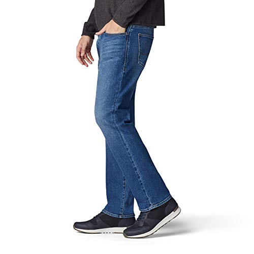 Image of Lee Men's Straight Fit Cotton Jeans