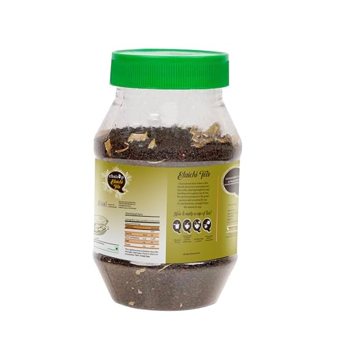 Image of Chaizup Premium CTC Elaichi Tea | Strong & Aromatic Loose Leaf Cardamom Chai | 1kg Pack | Boosts Immunity | Supports Metabolism | Relieves Stress | 100% Natural (100g)