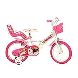 Dino Bikes Unicorn 16" Bicycle, 40,6 Bambina, Bianco e Rosa, 40,6 cm