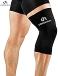 COPPER HEAL Knee Compression Sleeve - BEST Knee Brace GUARANTEED with Highest Copper Infused Content to Support Stiff Sore Muscles and Joints Meniscus Tear & Patella Stabilizer