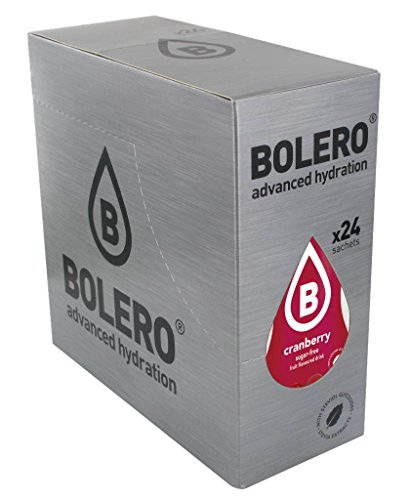 Bolero Classic Powder Sachet, 9 G, Cranberry, 24-Count
