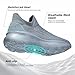 AONEREALRUN Men's Slip On Walking Shoes Running Comfortable Tennis Breathable Lightweight Non Slip Athletic Gym Workout Casual Fashion Sneaker Grey