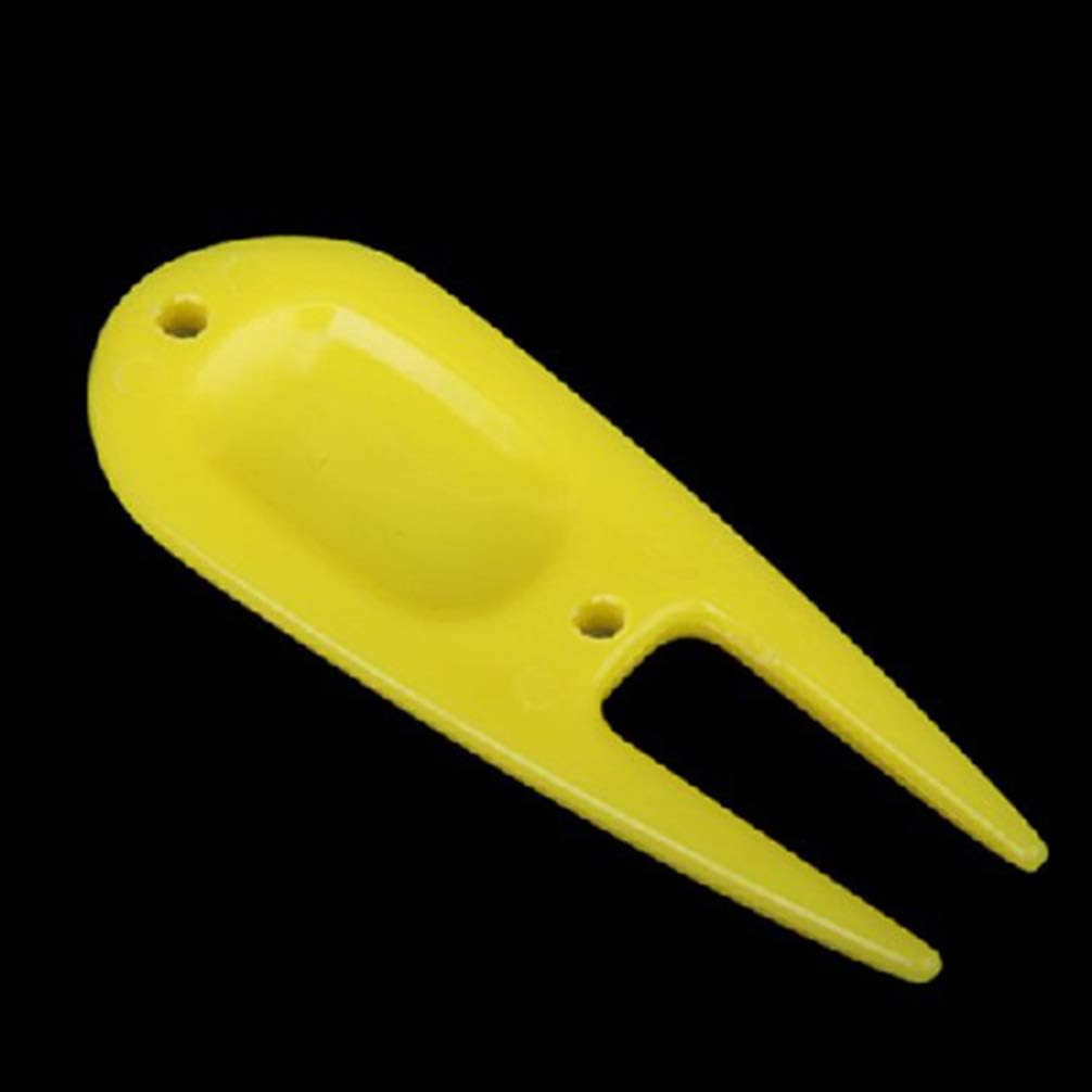 review BESPORTBLE Pack of 8 Golf Divot Tool Plastic Repair Tool Divot Tool for Pitch Lawn Random Color