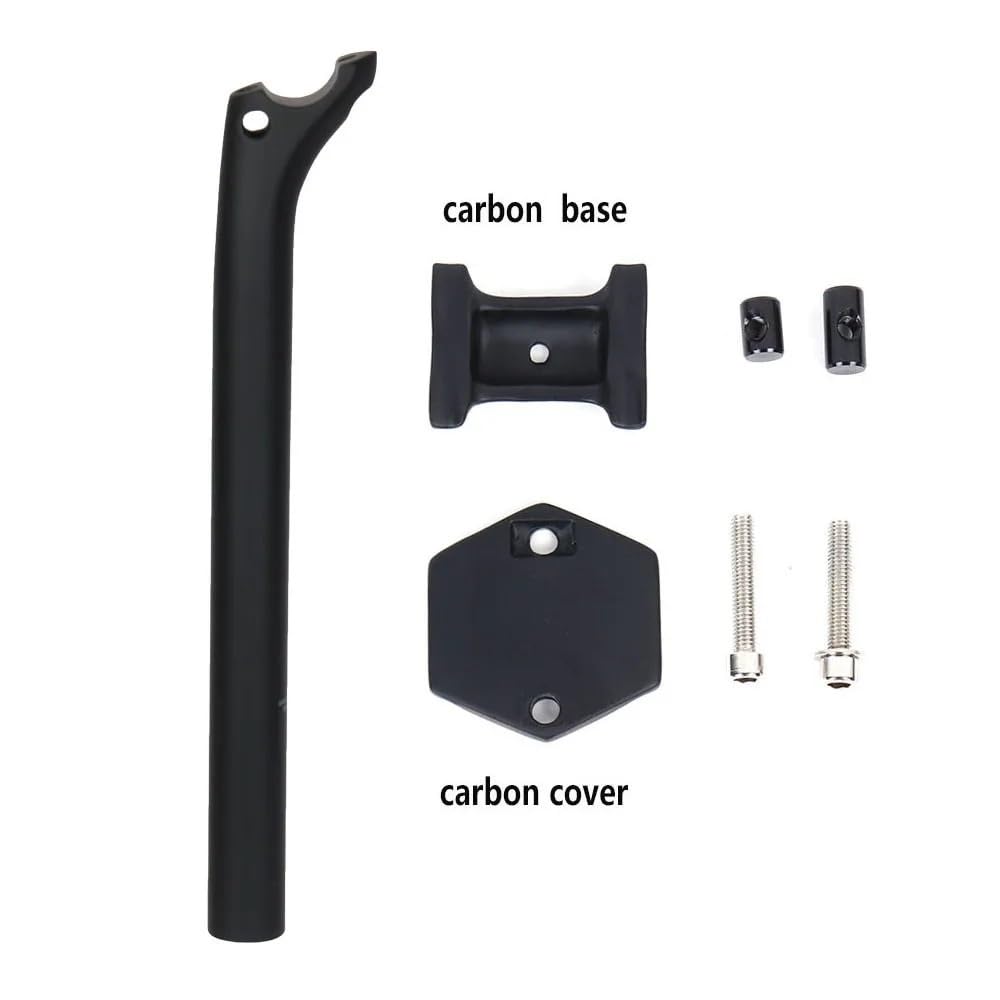 Selle de vélo pour Elitaone Tige de Selle en Carbone, recul de 20 mm Tige de Selle VTT