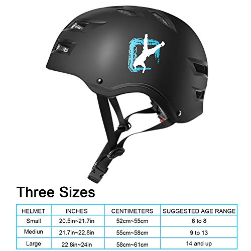 Automoness Casco Skateboard con CE Certificato