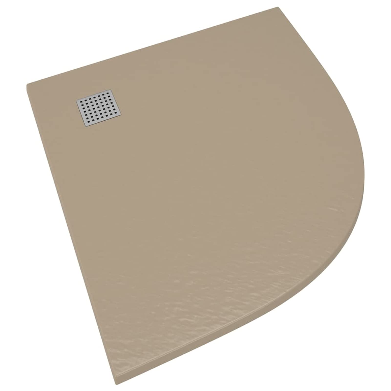 LAPOOH Brodzik pod prysznic SMC brązowy 90x90 cm, brodzik pod prysznic, brodzik pod prysznic umywalka łazienka toaleta-148929