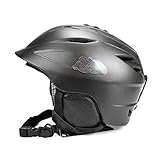 SKJOLD Skihelm & Snowboardhelm für Damen, Herren und Jugendliche | Zertifizierter Skihelm mit Polsterung und Brillenbandschutz | Einstellbare Größe mit Feineinstellungsrad | Größe Groß