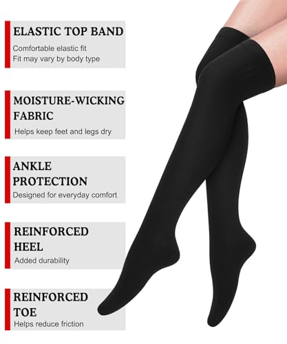 Image of Compression Socks for Women & Men(1 /3 /7 /8 PACK) - Best for Running,Medical,Nurse,Travel,Cycling-20-30mmHg