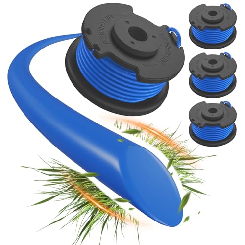 3 Packs Replacement Spool for Ryobi Weed Wacker String Compatible with Ryobi 18v 24v and 40v Cordless Trimmers Refill Parts#AC14RL3A