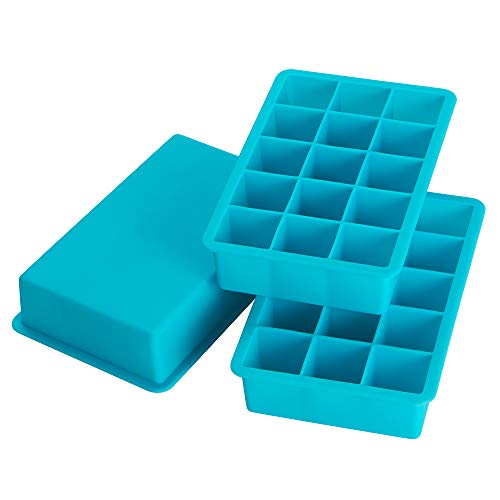 Bandejas de silicona para cubitos de hielo Webake, pack de 3 miniatura 5