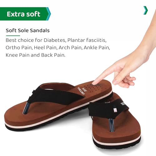 Image of ORTHO JOY Extra Soft Doctor Ortho Slippers for men