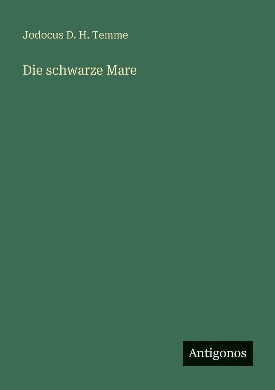 Die schwarze Mare