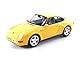 MODELLINO IN Scala COMPATIBILE Con Porsche 911 Carrera 1994 Yellow 1:18 NOREV NV187596