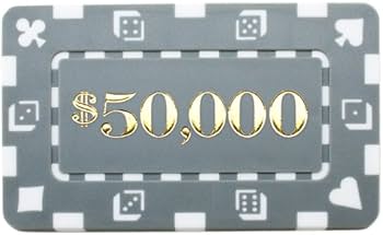 ポーカー チッププラーク高額チップ長方形 (10万25枚100万20枚)セット ポーカー チッププラーク高額チップ長方形 (10万25枚100万20枚