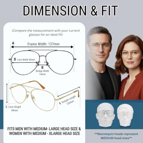 Image of proSPORT Multifocal Progressive 3 Magnifications in 1 Lens No Line Computer Gaming Reading Glasses for Men & Women