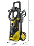 Vytronix JETW1800 Powerful Electric Pressure Washer 1800W | 135 Bar | Jet Wash Kit | High-Performance Power Cleaner for Car, Home, Patio and Garden Furniture Yellow - Image 9