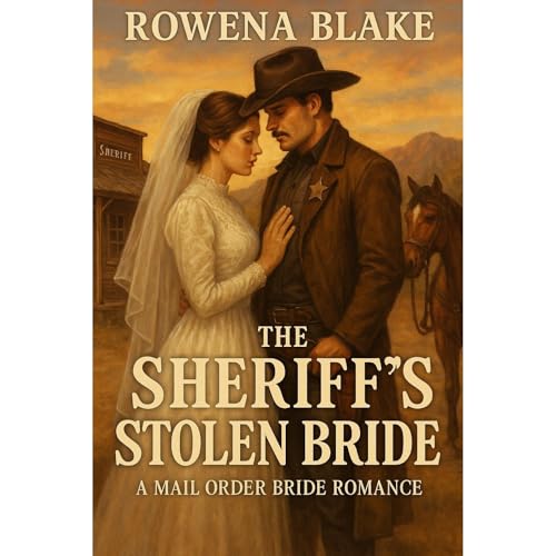 The Sheriff's Stolen Bride Audiolibro Por Rowena Blake arte de portada