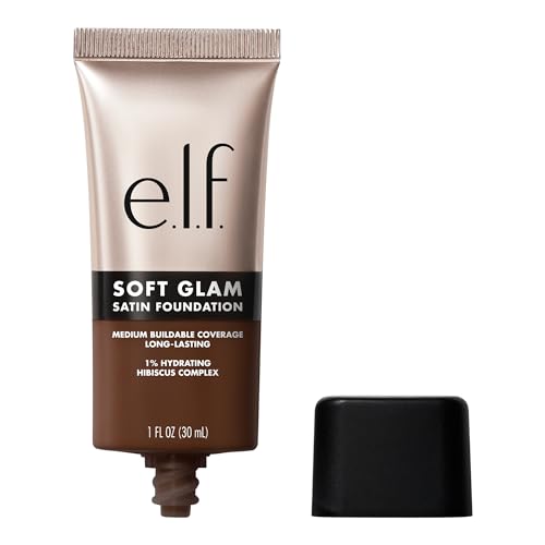 Image of e.l.f. Soft Glam Foundation, Medium Coverage, Long-Lasting & Buildable Foundation For A Smooth, Satin Finish, Vegan & Cruelty-Free, 61 Rich Cool