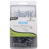 Surebonder FPC84S-100 1/4-inch Steel Short Rivets (100 per Box)