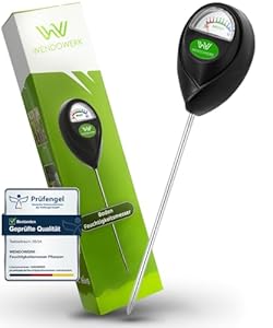 Wendowerk Boden Feuchtigkeitsmesser für Pflanzen