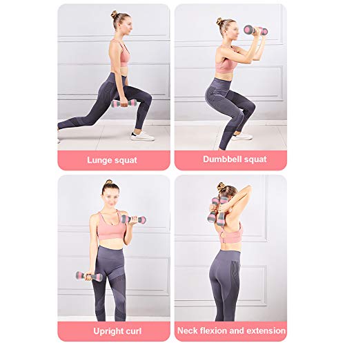 Dumbbells, Verstelbare Dumbbells, Geschikt Voor Fitness Dumbbells Thuis En In De Sportschool, 1-1.5-2 Kg Verstelbaar… - Afbeelding 7