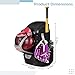 yeeplant Black Softball Bat Bag, Adult Baseball Backpack, Oxford 36-55L Sports Backpack with Helmet Holder, Water Bottle Pockets
