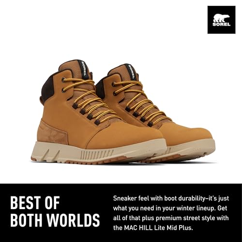 SOREL Men's Mac Hill Lite Mid Plus Waterproof Boot2