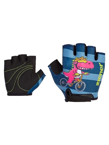 Ziener Kinder CLOSI Fahrrad/Mountainbike/Radsport-Handschuhe | Kurzfinger -...