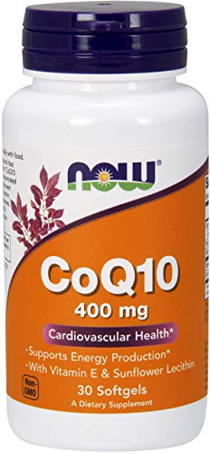 NOW Coq10 400mg, 30 Softgels