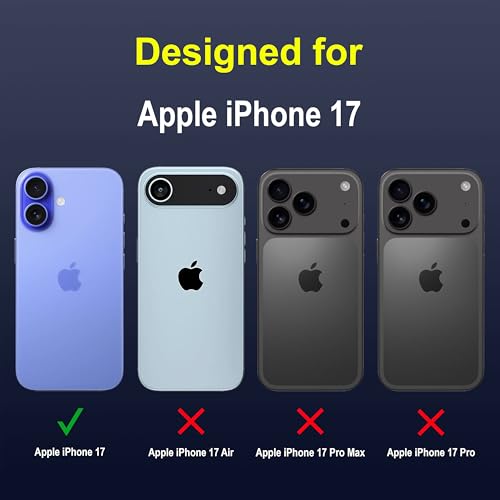 Image of amazon basics Back Case Cover for iPhone 17 | Compatible for iPhone 17 Back Cover | Liquid Silicon Magic Case with Camera Protection | Sapphire